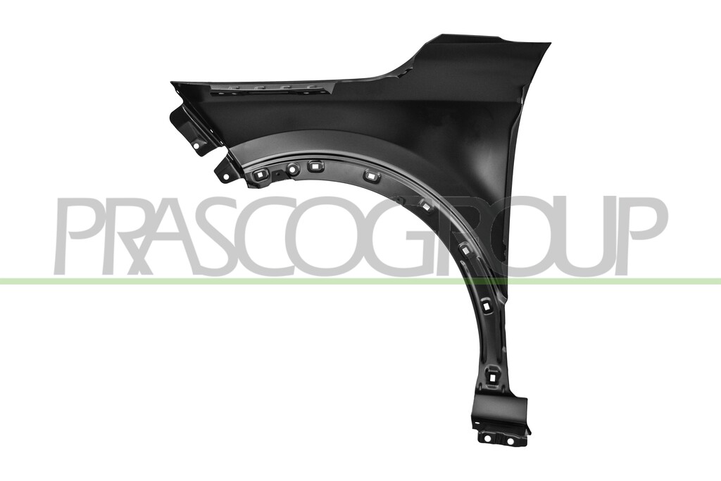 FRONT FENDER RIGHT-WITH WING EXTENSION HOLES