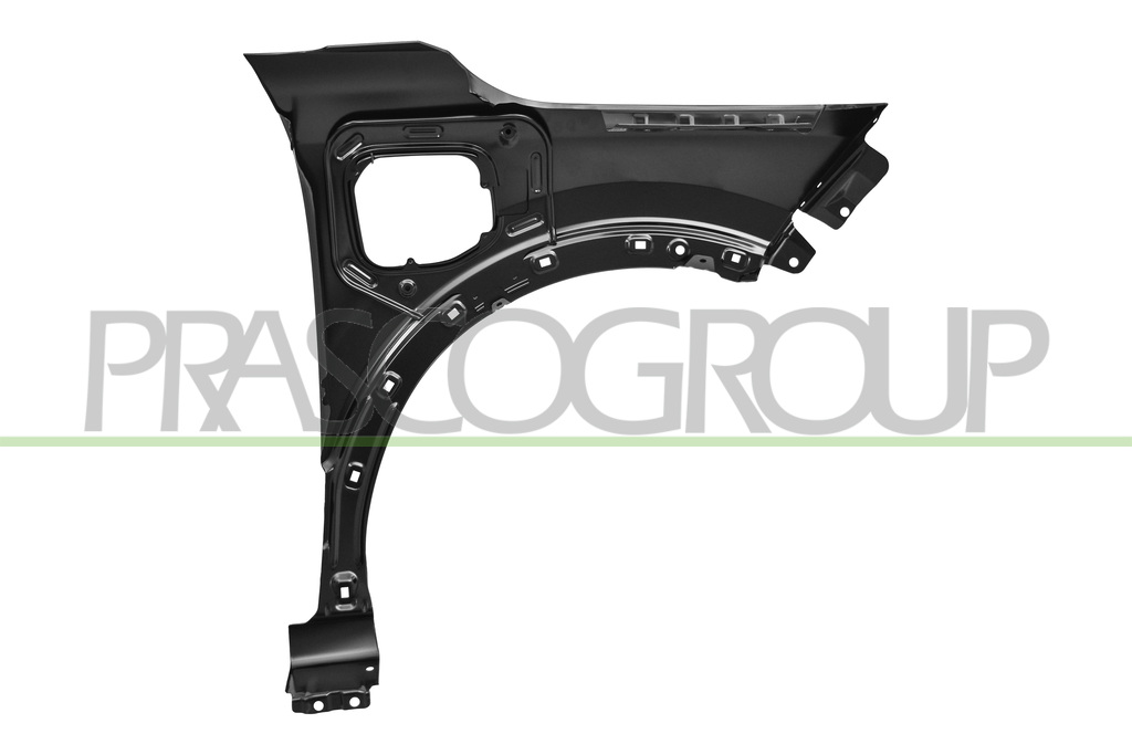FRONT FENDER LEFT-WITH PLUG-IN HOLE