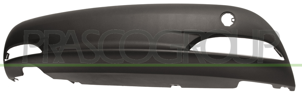 REAR BUMPER SPOILER-BLACK-TEXTURED FINISH-WITH SENSOR CUTTING MARKS FOR PDC NOT FOR CNG CARS