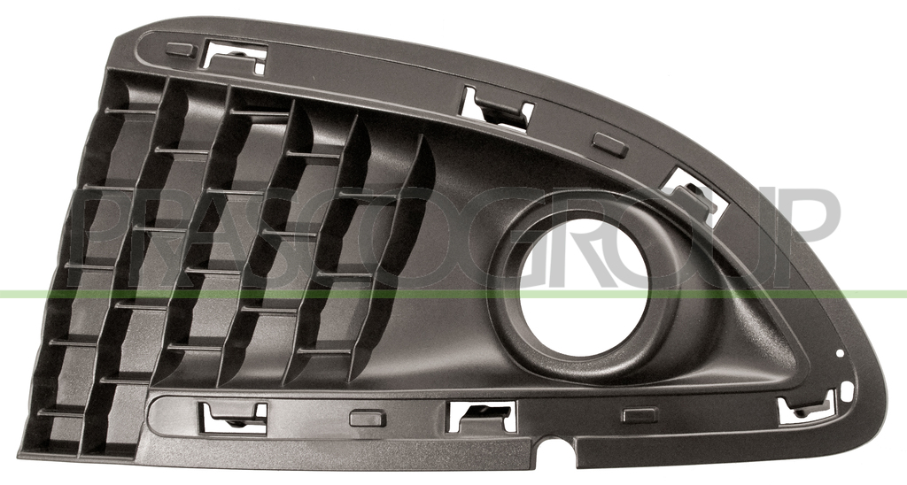 BUMPER GRILLE LEFT-WITH FOG LAMP AND MOLDING HOLES