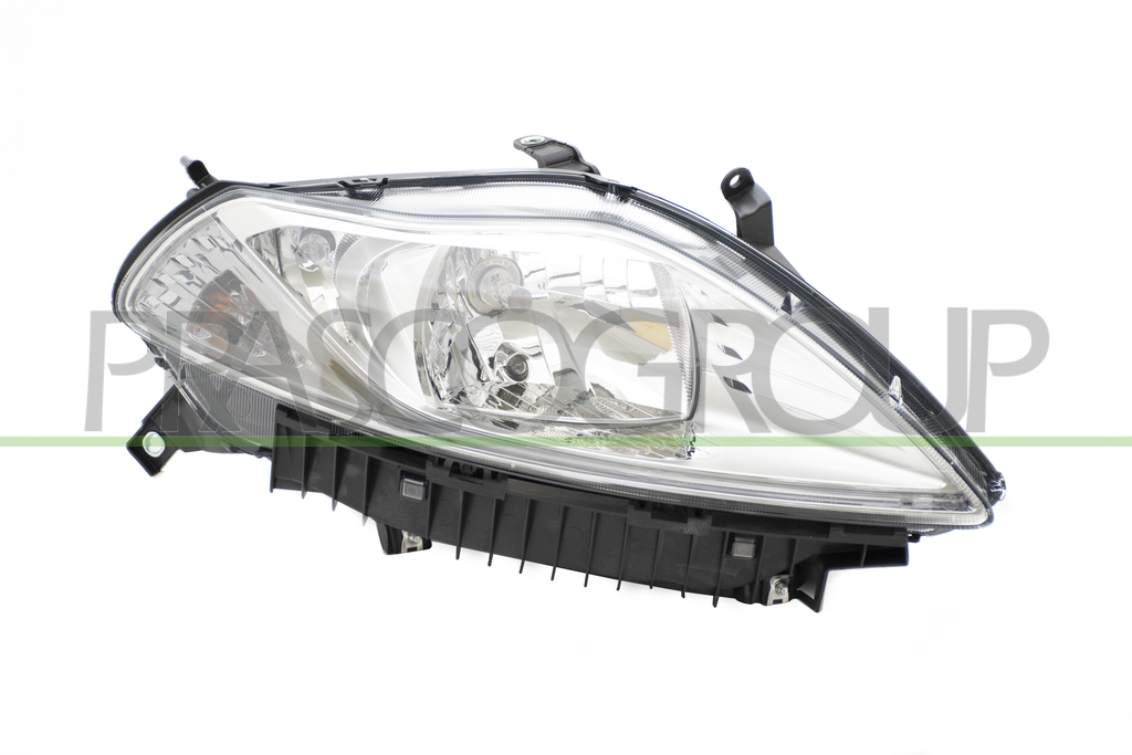 HEADLAMP RIGHT H4 ELECTRIC-WITH MOTOR