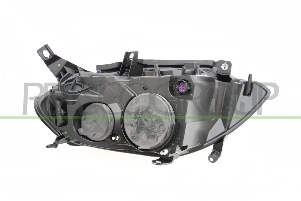 HEADLAMP RIGHT H4 ELECTRIC-WITH MOTOR