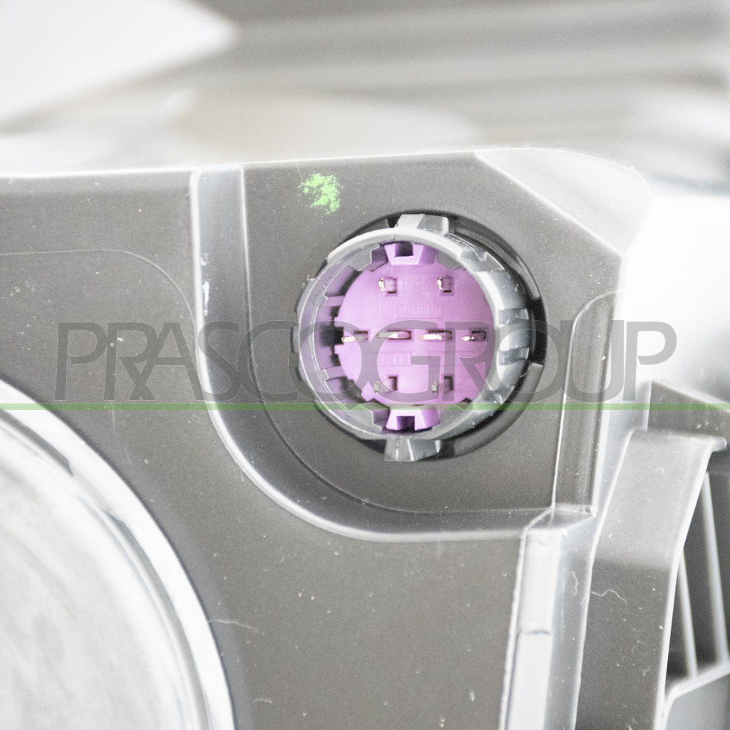 HEADLAMP LEFT H4 ELECTRIC-WITH MOTOR