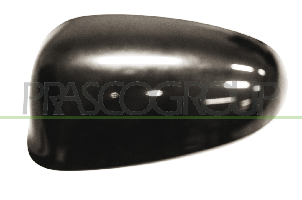 DOOR MIRROR COVER LEFT-SMOOTH/BLACK