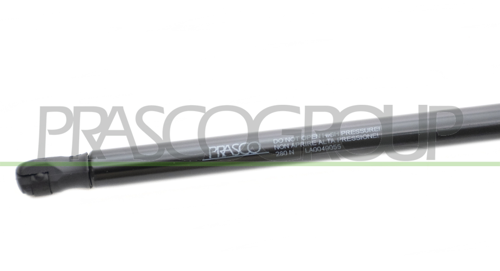 MOLLA A GAS DESTRA/SINISTRA PORTELLONE POSTERIORE - 280 N - L 562 mm - C 224 mm - Ø 18 mm - Ø 8 mm