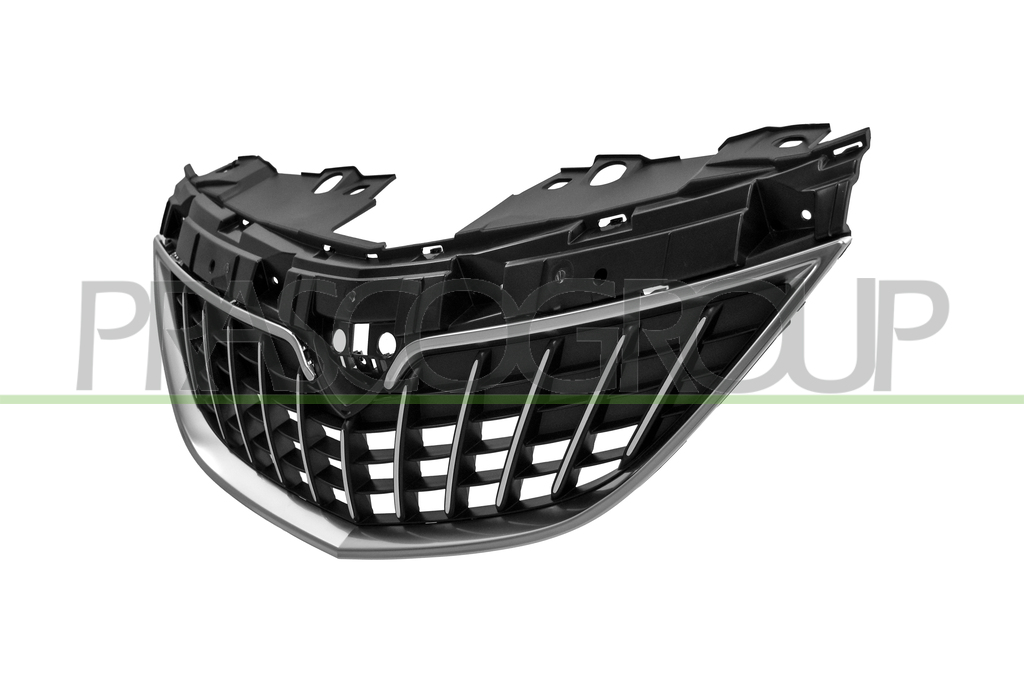 RADIATOR GRILLE-BLACK-WITH CHROME MOLDING MOD. 21 >