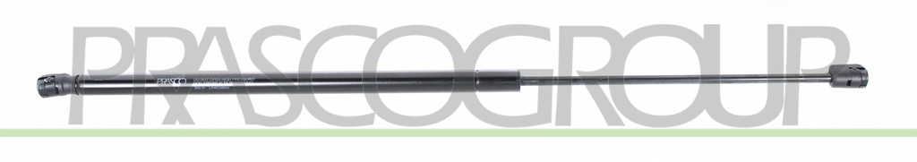 VERRIN DE HAYON A GAZ DROIT/GAUCHE - 300 N - L 645 mm - C 246 mm - Ø 18 mm - Ø 8 mm