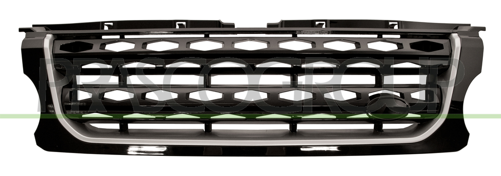 GRILLE CALANDRE NOIRE/NOIRE/ARGENT