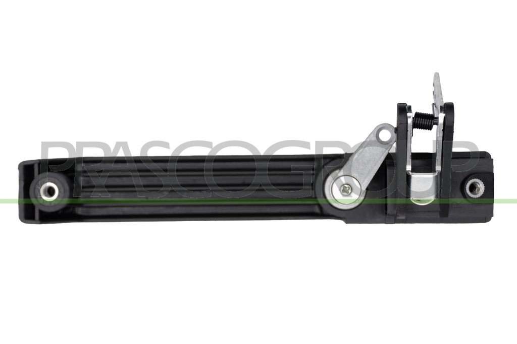 FRONT DOOR HANDLE RIGHT-OUTER-BLACK-WITH KEY HOLE