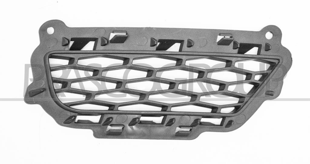BUMPER GRILLE RIGHT-BLACK