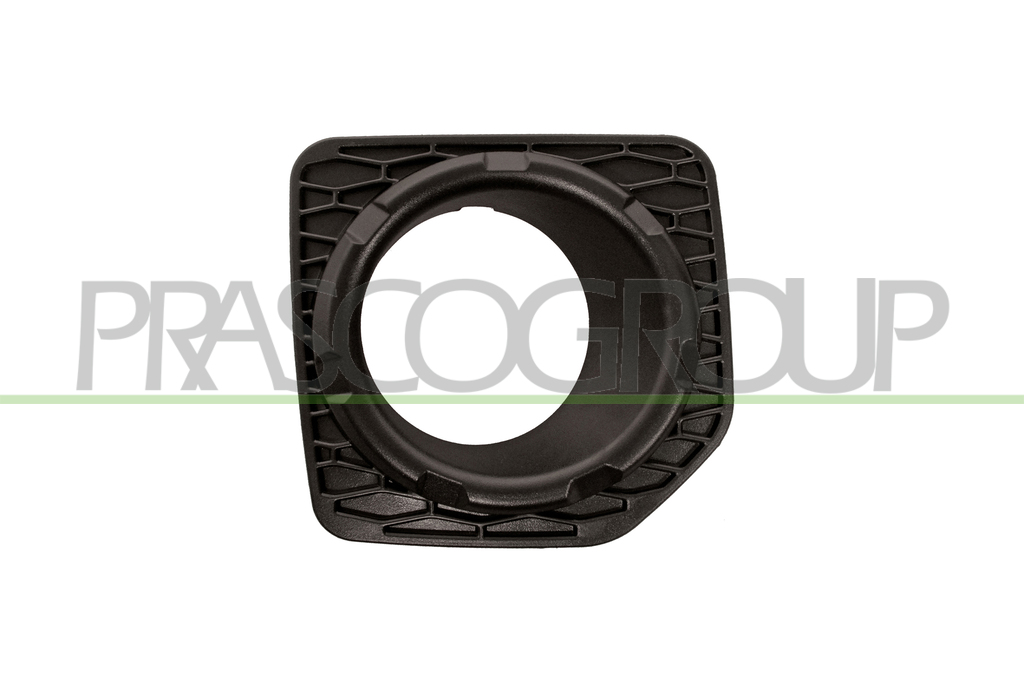 BUMPER GRILLE RIGHT-BLACK-TEXTURED FINISH-WITH FOG LAMP HOLE