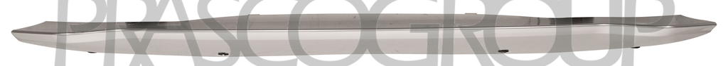 SPOILER PARAURTI ANTERIORE-VERNICIATO-ARGENTO LUCIDO MOD. SUPERCHARGED