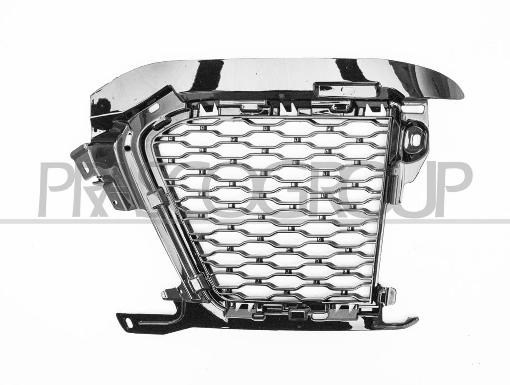 BUMPER GRILLE LEFT-BLACK-GLOSSY