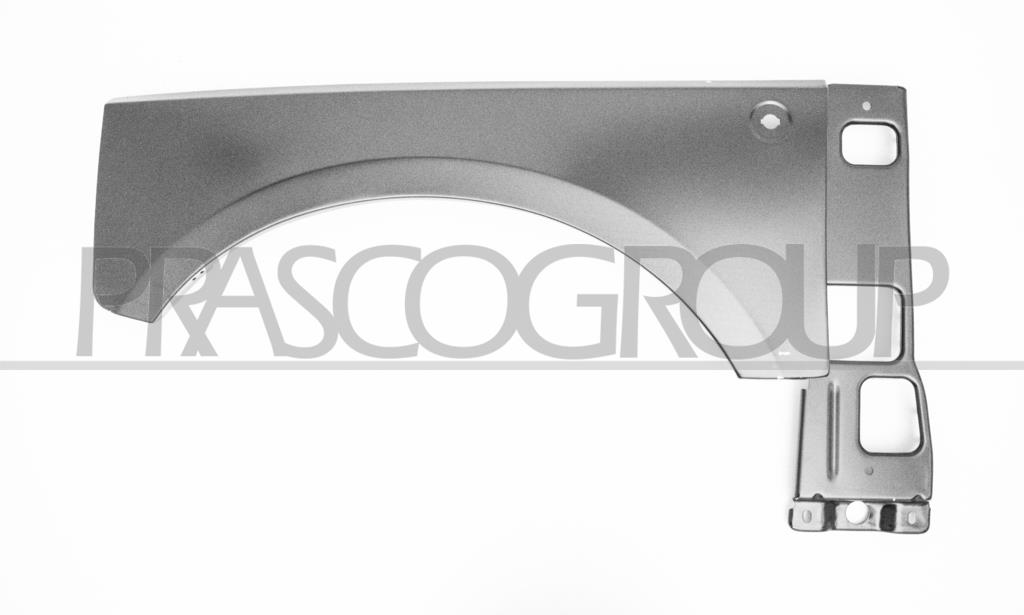FRONT FENDER LEFT-WITH SIDE REPEATER HOLE
