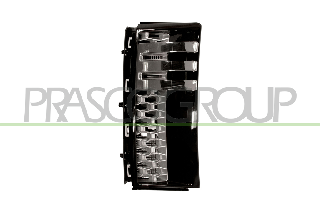 GRILLE NOIRE/ARGENTE/CHROMEE DE AILE AVANT GAUCHE- MOD. AUTOBIOGRAPHY BLACK