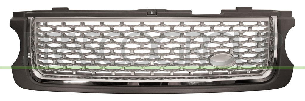 RADIATOR GRILLE-DARK GRAY/SILVER//CHROME MOD. EXTERIOR DESIGN PACK/AUTOBIOGRAPHY BLACK