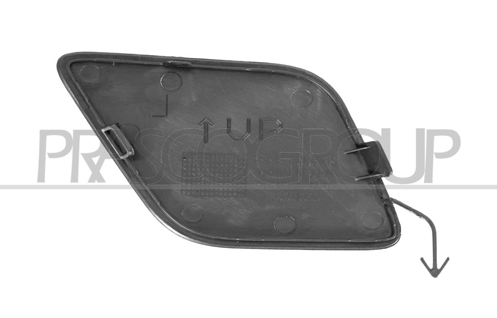 FRONT TOW HOOK COVER RIGHT-PRIMED MOD. F-SPORT