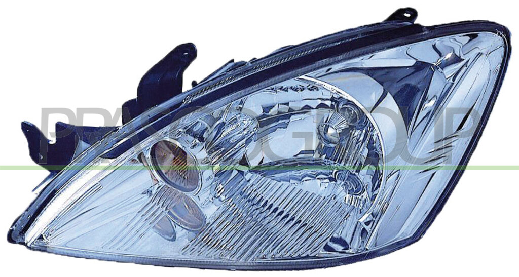 HEADLAMP LEFT H4 ELECTRIC-WITHOUT MOTOR-CHROME