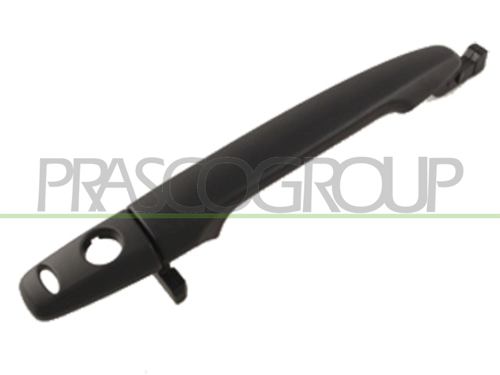 FRONT DOOR HANDLE LEFT-OUTER-PRIMED-WITH SMART ENTRY-WITH KEY HOLE