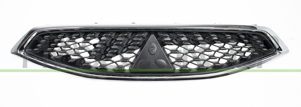 GRILLE CALANDRE NOIRE AVEC MOULURE CHROMEE'