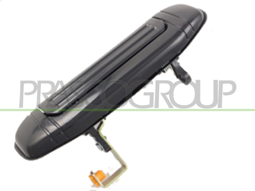 REAR DOOR HANDLE LEFT-OUTER-SMOOTH-BLACK