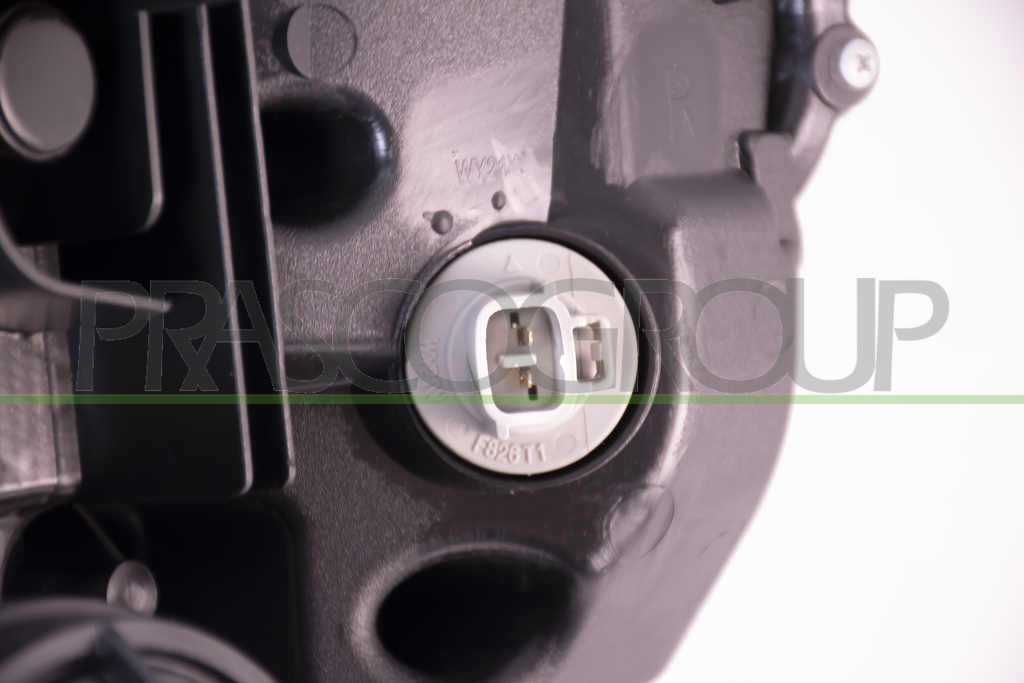 HEADLAMP RIGHT D4S+H9 ELECTRIC-WITH MOTOR