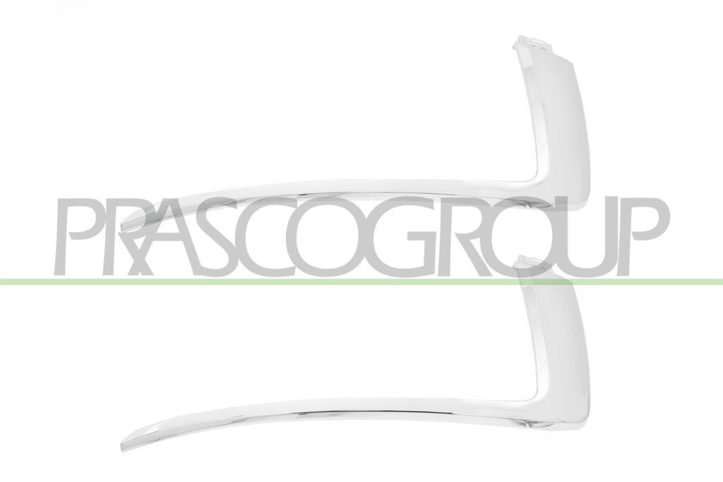 BANDEAU SUPERIEURE GAUCHE DE PARE-CHOCS AVANT CHROME