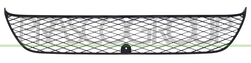 FRONT BUMPER GRILLE-CENTRE-BLACK