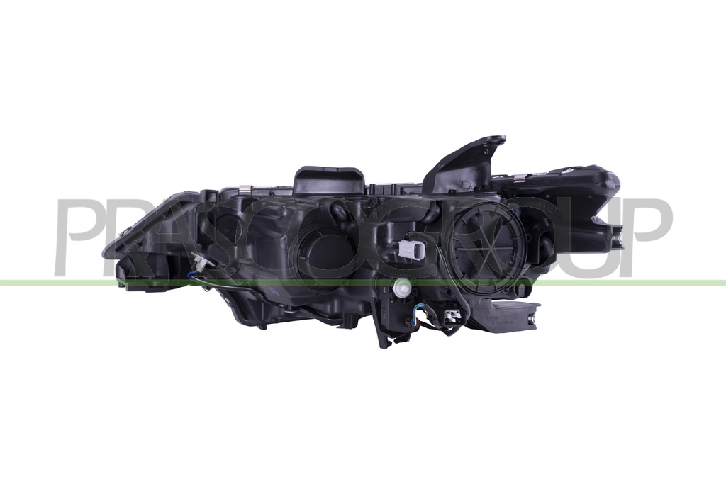 OPTICA DERECHA H7+HB3 ELECTRICA-CON MOTOR-CON LUZ DIURNA-LED