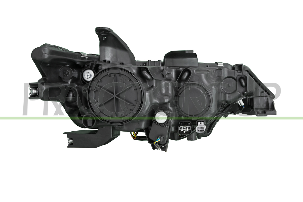 HEADLAMP LEFT H7+HB3 ELECTRIC-WITH MOTOR-WITH DAY RUNNING LIGHT-LED