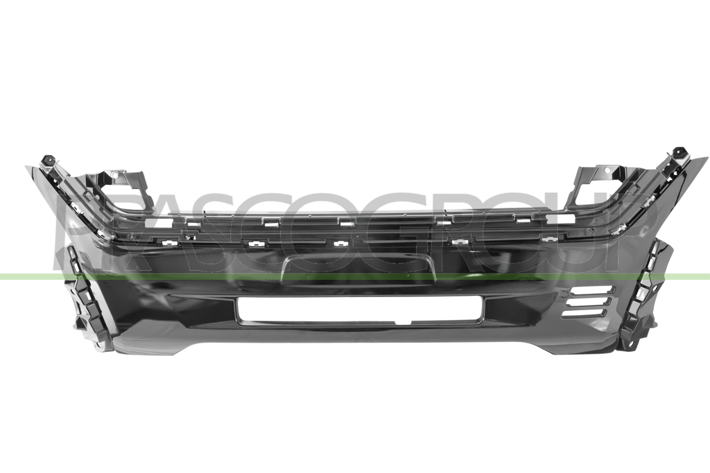 FRONT BUMPER MOLDING-CENTRE-GLOSSY BLACK