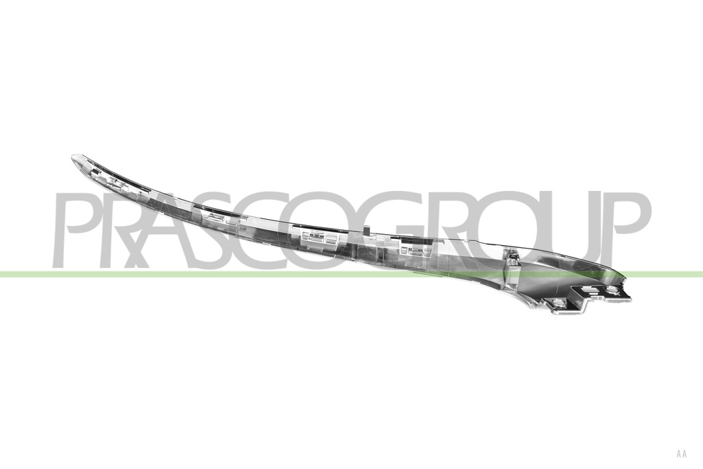 MOLDURA IZQUIERDA PARACHOQUES DELANTERO-SUPERIOR-CROMADA
