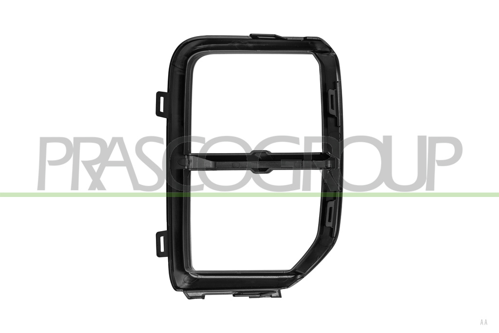 FOG LIGHT FRAME LEFT-BLACK-GLOSSY
