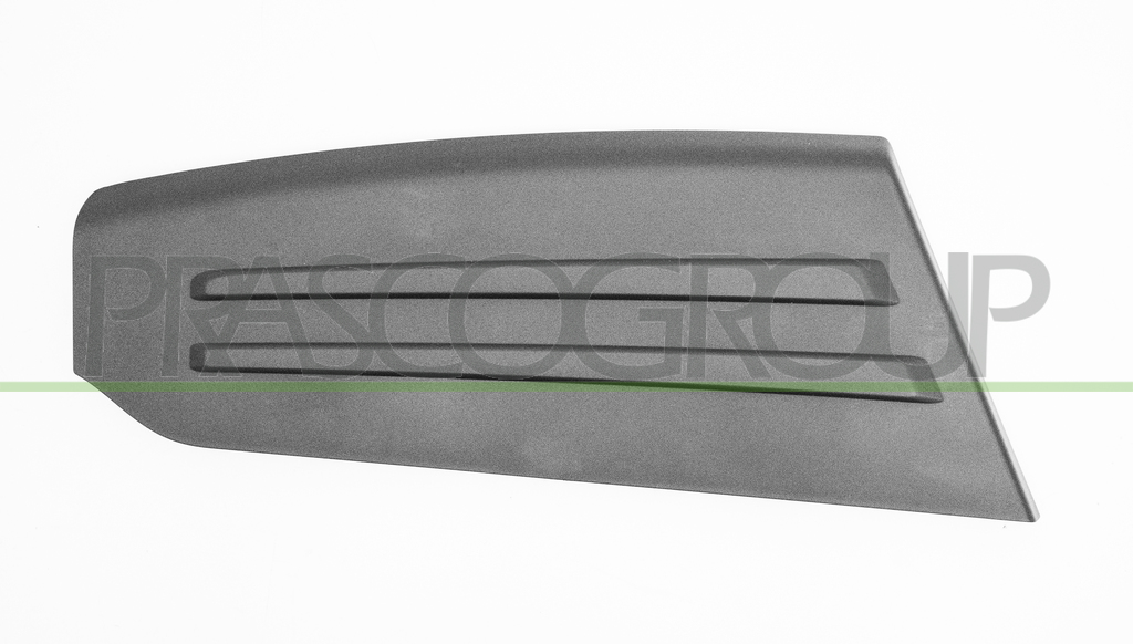 REAR BUMPER MOLDING-RIGHT-BLACK-TEXTURED FINISH