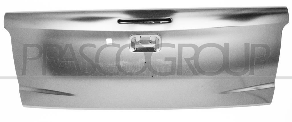 TAILGATE WITH HOLES FOR BRAKE LAMP AND CAMERA