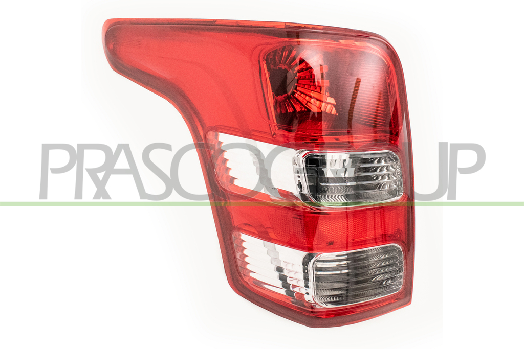 FANALE POSTERIORE SINISTRO-CON PORTA-LAMPADA-BIANCO-ROSSO-CON RETRONEBBIA