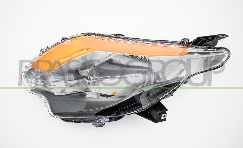 OPTICA IZQUIERDA H4 MANUAL-NEGRA-SIN MOTOR