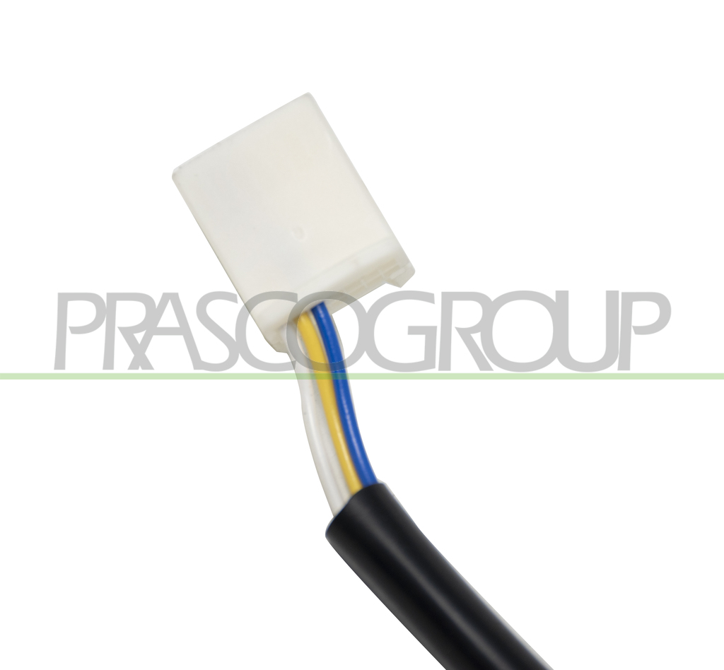 ESPEJO DERECHO ELECTRICO-NEGRO-CONVEXO/CROMADO CON CARCASA CROMADA