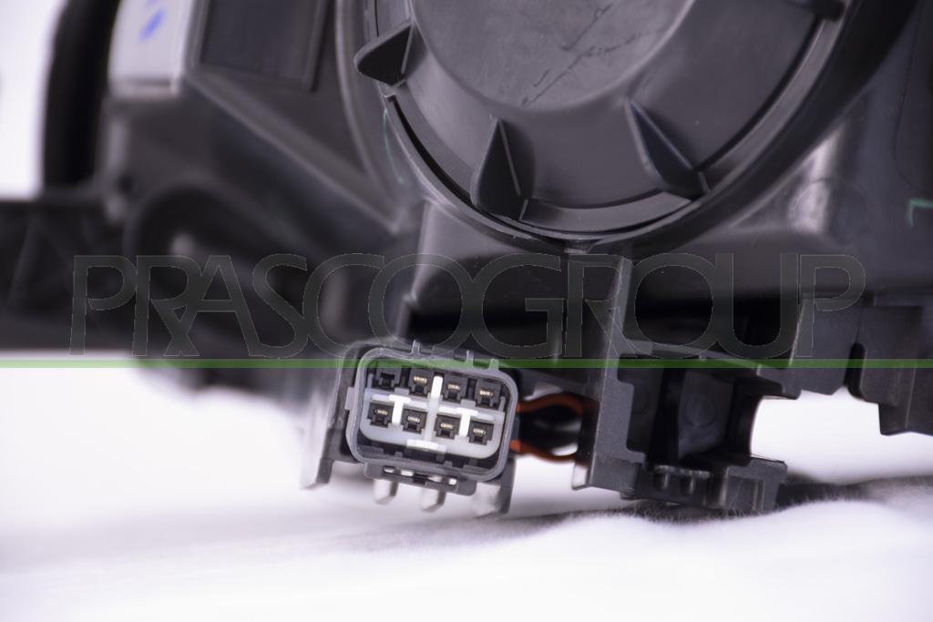 OPTICA DERECHA H11+HB3 ELECTRICA-CON MOTOR-CON CABLES