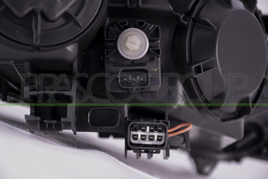 HEADLAMP LEFT H11+HB3 ELECTRIC-WITH MOTOR-WITH CABLES