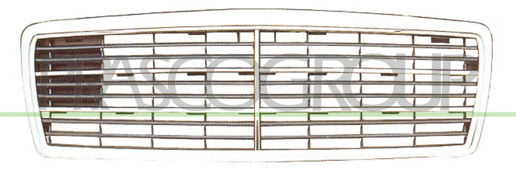 RADIATOR GRILLE-COMPLETE MOD. 08/97 >