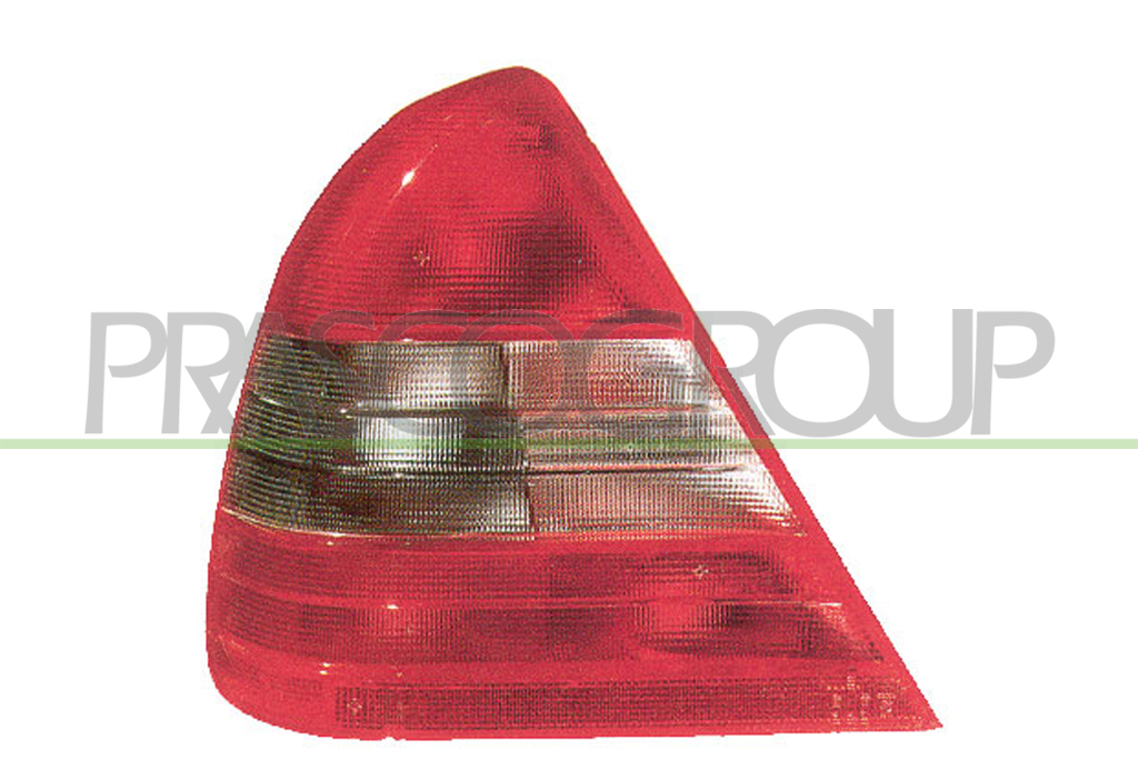 TAIL LAMP LEFT-WITH BULB HOLDER MOD. RED/CLEAR