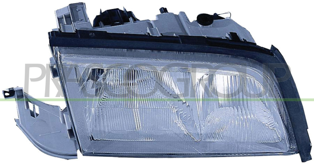 HEADLAMP RIGHT H7+H1+H1 MOD. 96 >