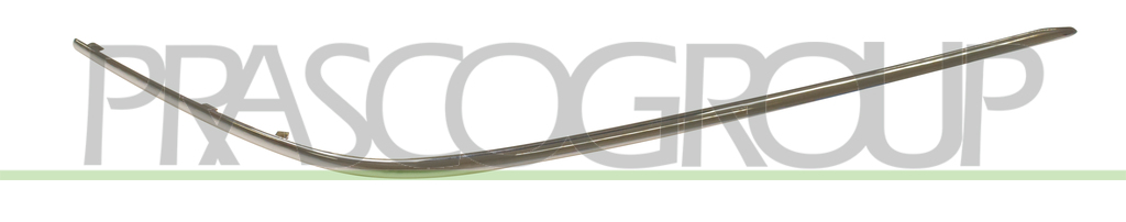 FRONT BUMPER MOLDING PROFILE RIGHT-CHROME