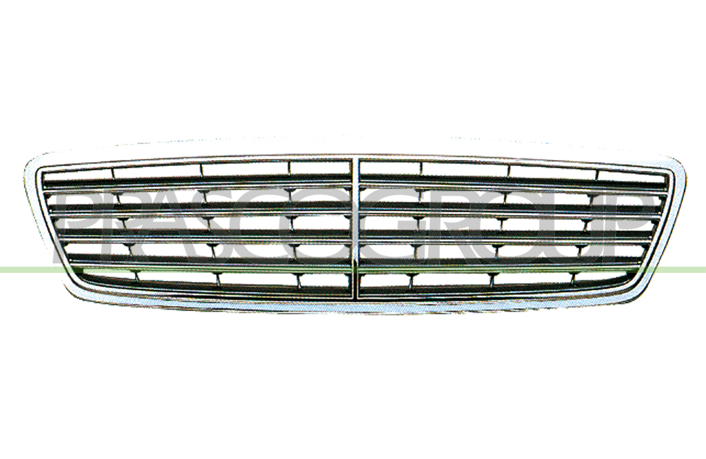 GRILLE CALANDRE COMPLETE NOIRE MOD. AVANTGARDE