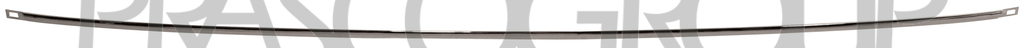 REAR BUMPER-CHROME PROFILE-CENTRE MOD. 4 DOOR AVANTGARDE/ELEGANCE