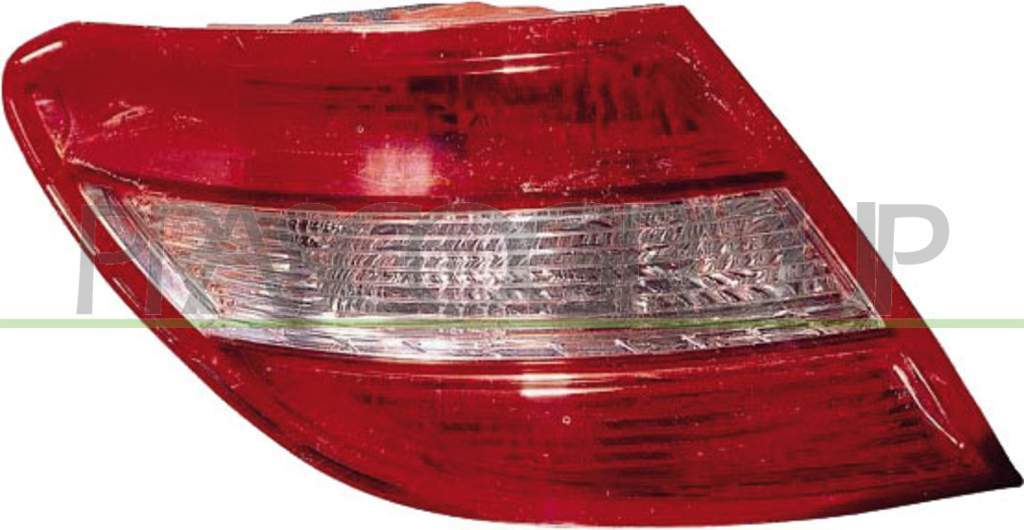 FANALE POSTERIORE DESTRO-SENZA PORTALAMPADA-BIANCO-ROSSO