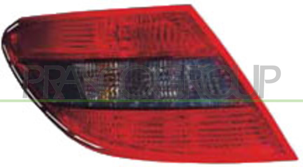 RUECKLEUCHTE LINKS-OHNE FASSUNG-RAUCH-ROT MOD. LIMOUSINE AVANTGARDE