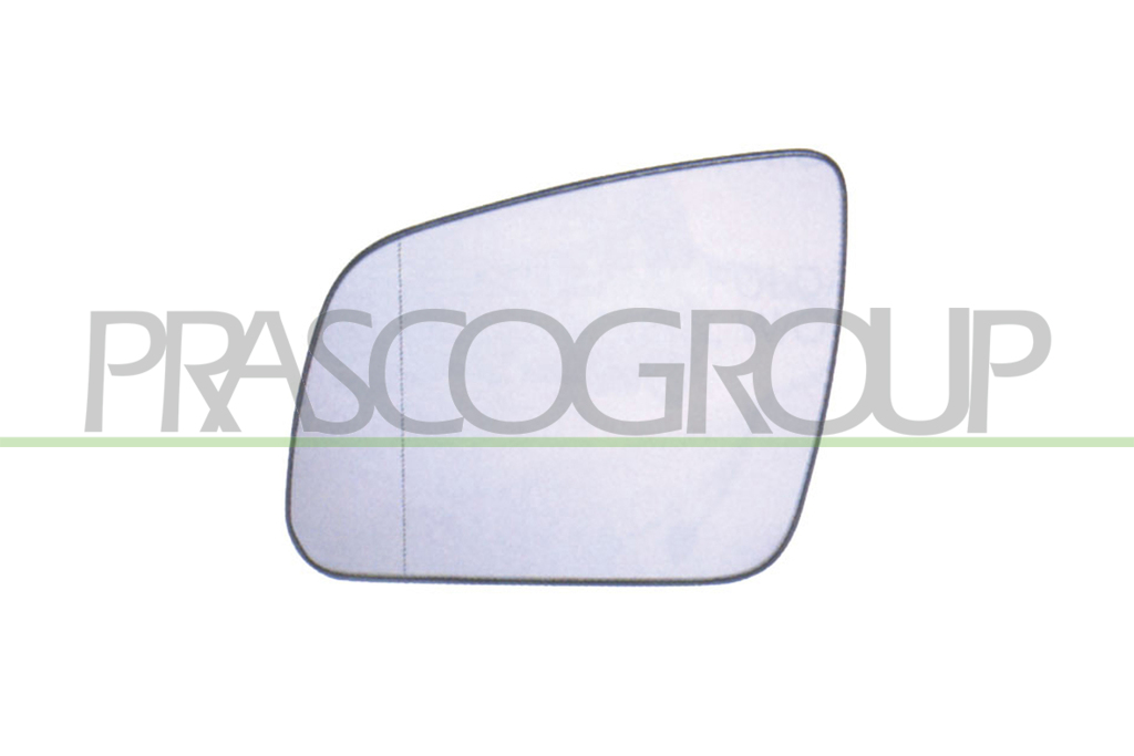 MIRROR GLASS BASE RIGHT-HEATED-ASPHERICAL