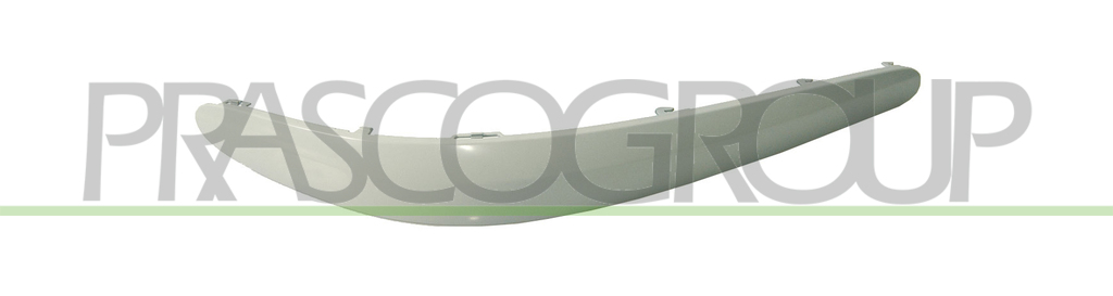 FRONT BUMPER MOLDING-RIGHT-PRIMED-WITHOUT PROFILE-WITHOUT HOLES